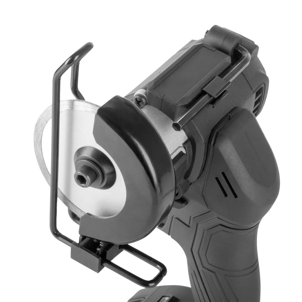 Mini amoladora angular inalámbrica STAHLWERK MAW-20 ST con batería de 2000 mAh | Amoladora angular manual para cortar metal, azulejos y madera | Minisierra eléctrica con tecnología sin escobillas.