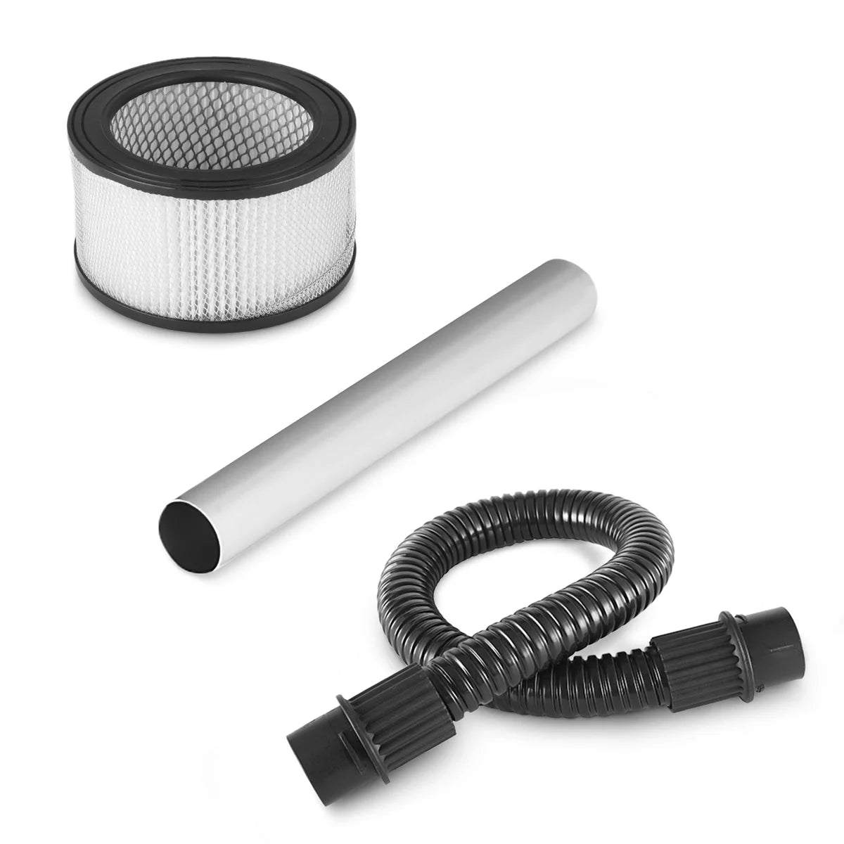Aspirador de cenizas STAHLWERK VCL-1000 ST | Aspirador de horno con depósito de suciedad de 20 litros | Potencia de 1000W | Aspirador de chimenea con filtro HEPA | Función de soplado | Para cenizas frías, horno, grill, taller.