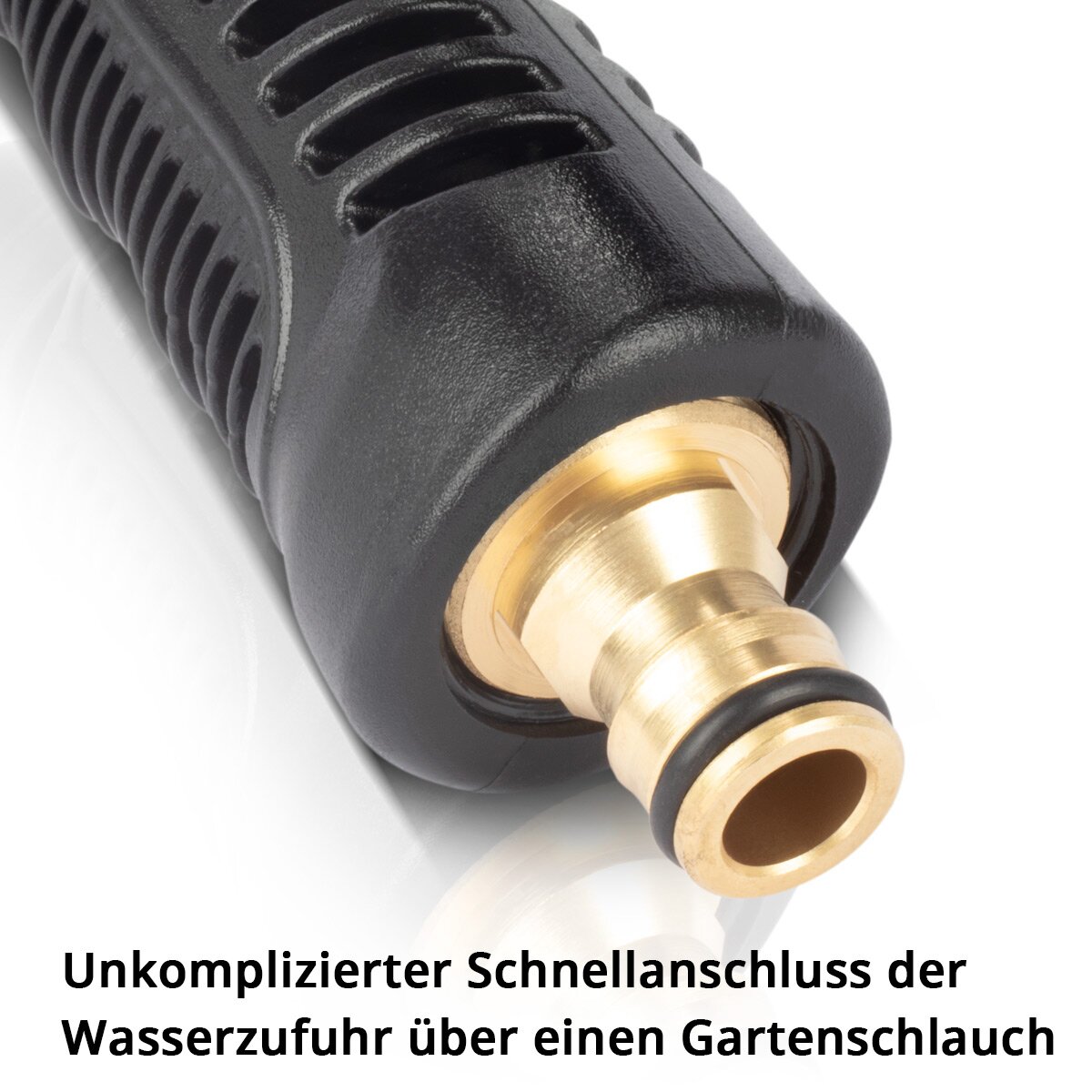 STAHLWERK Autowasch-Schaumspritzpistole RP-91 ST mit abnehmbarem Behälter für Reinigungsmittel | Reinigungspistole zur professionellen Reinigung | Autoreiniger passend für die meisten Gartenschläuche