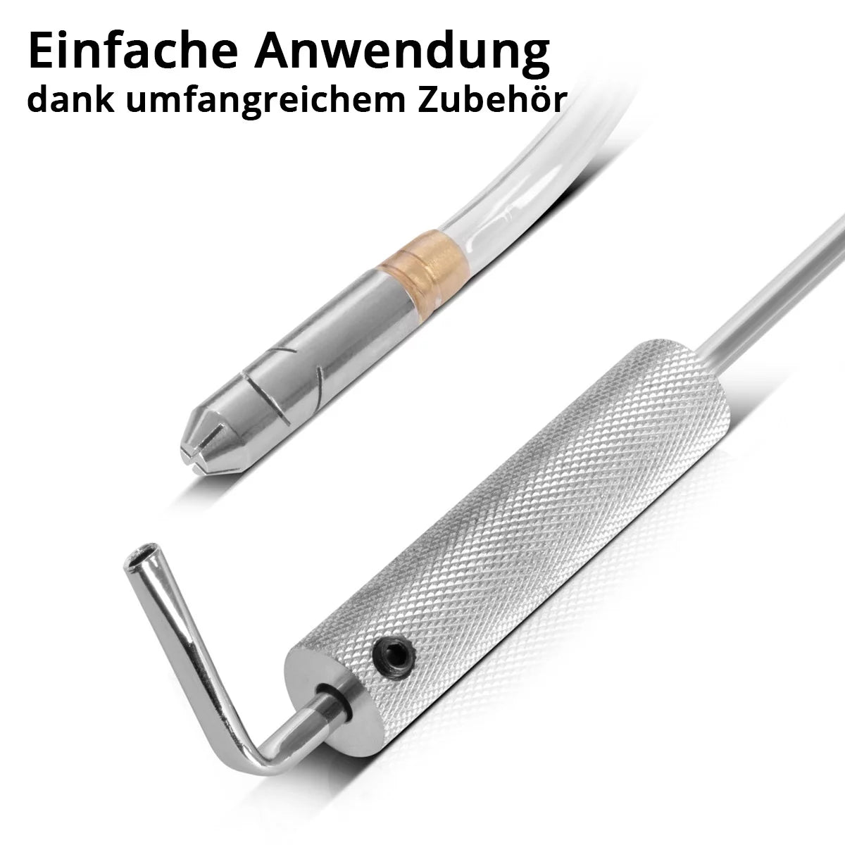 STAHLWERK Rostschutz-Sprühpistole 1100 ml 4-6 bar Hohlraumpistole | Druckbecherpistole | Unterbodenschutzpistole | Druckluftpistole | Hohlraumversiegelung | Korrosionsschutz
