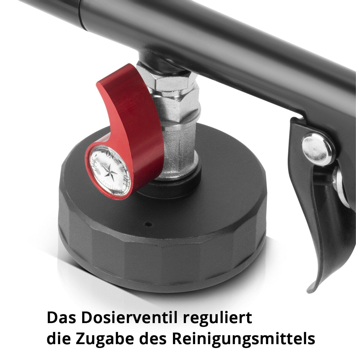 STAHLWERK Druckluft-Reinigungspistole RP-93 ST | Profi Druckluftreiniger für effektive Autowäsche und Reinigung verschiedener Oberflächen | Ausblaspistole zur Fahrzeugaufbereitung mit abnehmbaren 1 Liter Behälter