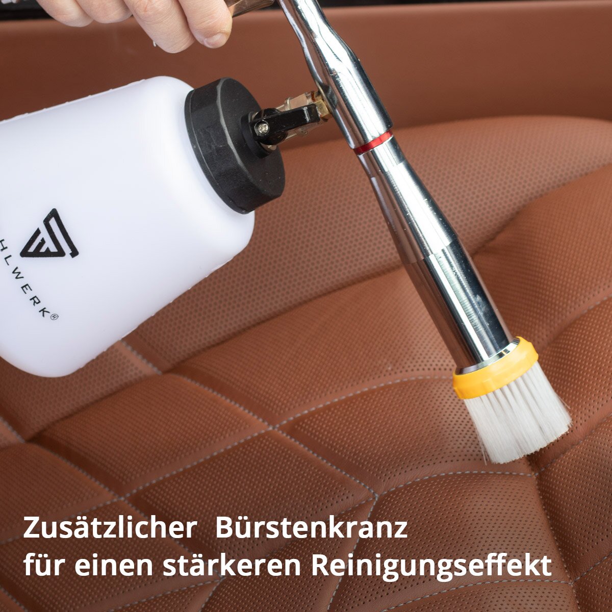 STAHLWERK Druckluft-Reinigungspistole RP-92 ST | Profi Druckluft Reiniger mit Wirbel-Effekt | hochwertiger Innenreiniger | Ausblaspistole zur Reinigung verschmutzter Oberflächen