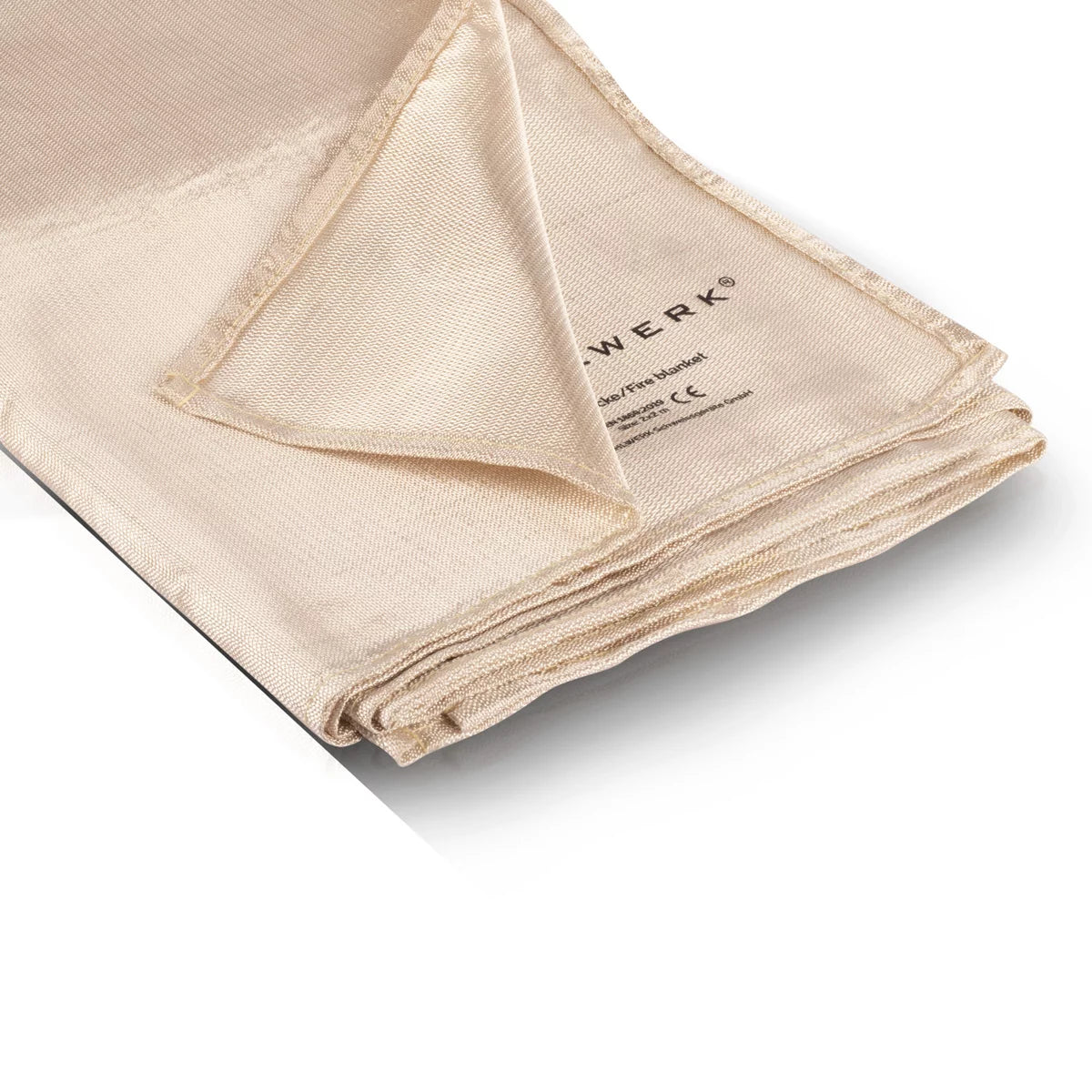 Coperta antincendio STAHLWERK 200 x 100 cm in fibra di vetro DIN EN 1869:2019 coperta antincendio | Coperta antincendio | Coperta antincendio | Tappetino estinguente | Coperta di emergenza | Coperta da saldatore