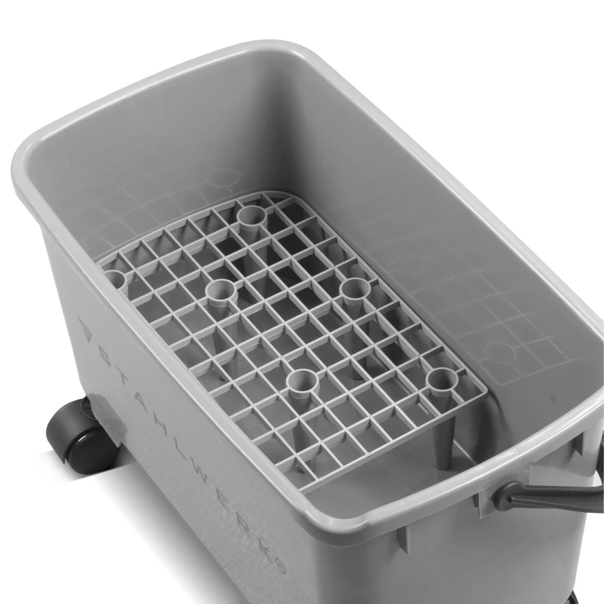 STAHLWERK Fliesenwaschset Pro | 5-teiliges Fliesenleger Waschset | professionelles Fliesen Waschset mit 24 Liter Eimer| Fliesenwaschbrett| Reibebrett | Fliesenreinigung | perfekte Fliesen