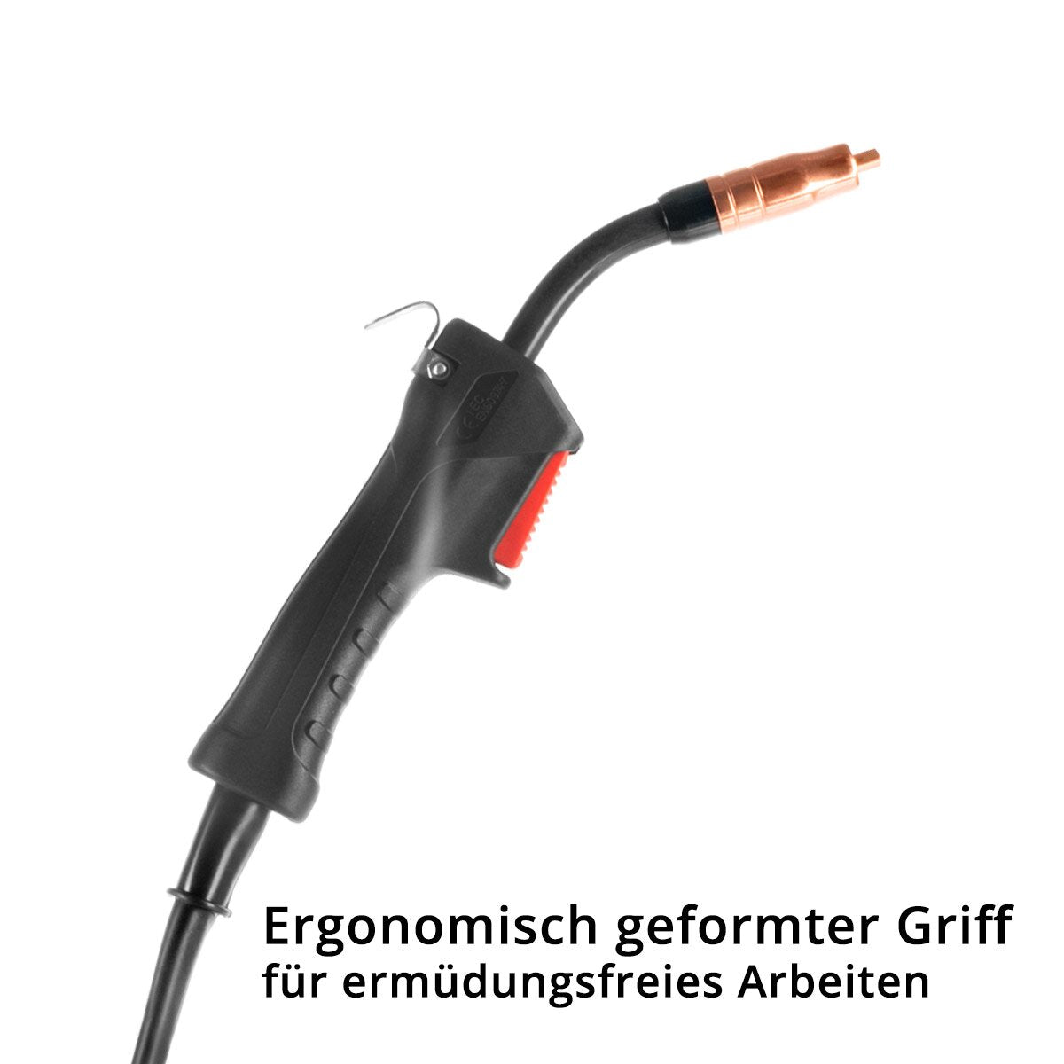 PLANTA ACERO AK14 | Antorcha de soldadura MB14 FLUX | Quemador de hasta 160 A, incluye paquete de manguera de 2 m, accesorios de soldadura profesionales para máquinas de soldar FLUX con conexión de mandril de 9 mm