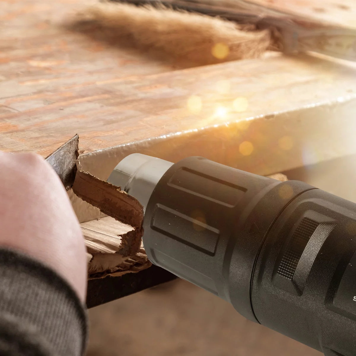 STAHLWERK HP-2000 ST 2.000 Watt starke Heissluftpistole und Heissluftfön bis 600 Grad Heissluftgebläse zum Entlacken, Schweissen, Schrumpfen oder Fügen von Kunststoffen