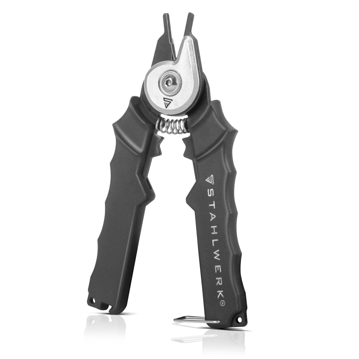 Set iniziale STAHLWERK MIG MAG AK25/MB25, filo per saldatura MIG MAG, set parti soggette ad usura 25AK, supporto torcia con base magnetica, pinza per ugelli, separatore e detergente per ugelli a pistola con lima