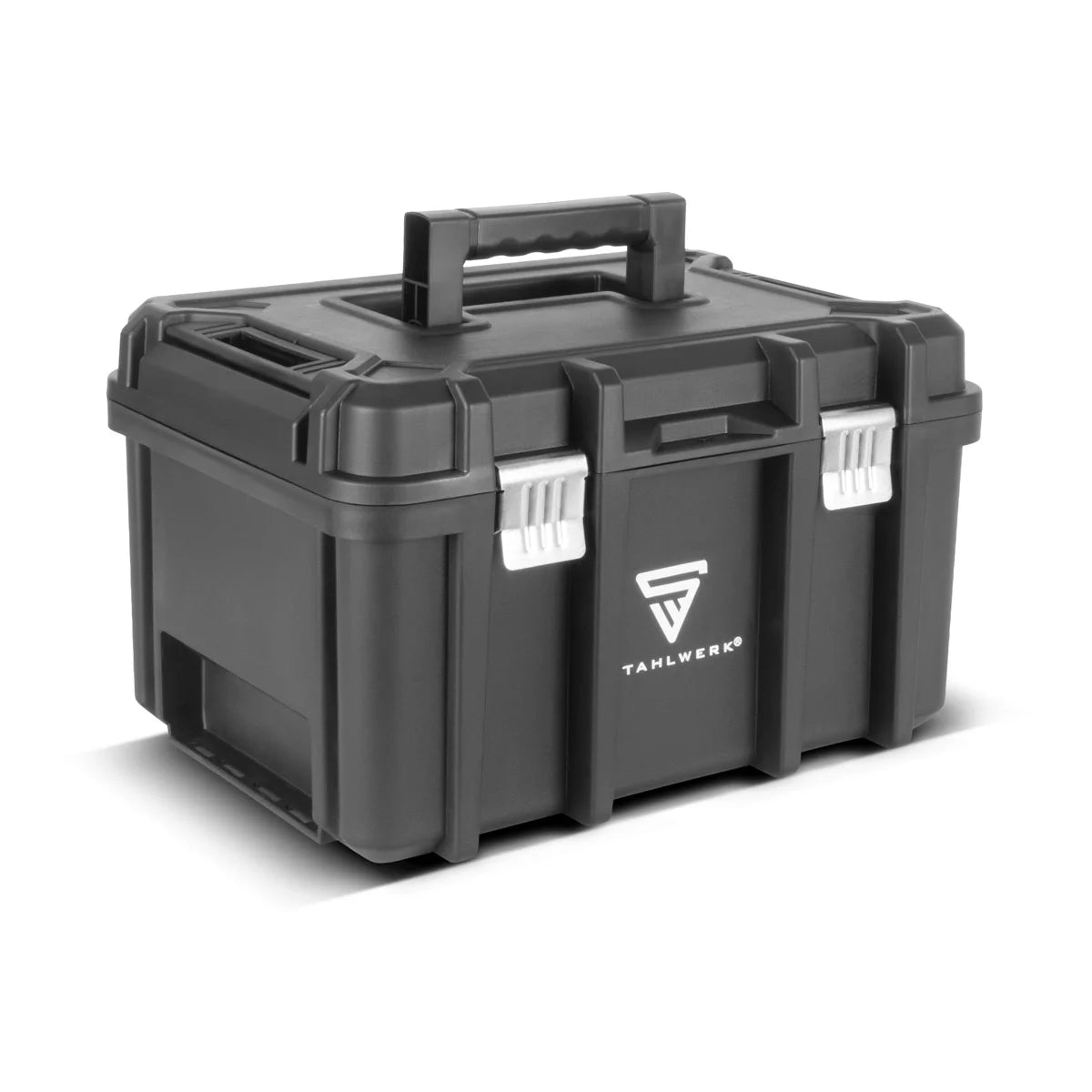 Juego de herramientas STAHLWERK | 3 cajas de herramientas apilables | Carro de herramientas móvil con plataforma rodante | Sistema modular flexible con cajas surtidas | Cajas de herramientas móviles con organizadores de piezas pequeñas.