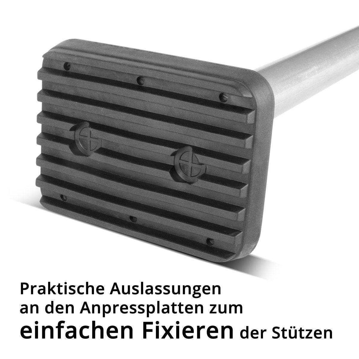 STAHLWERK assembly support | Building supports MH-115 ST set of 2 66-115 cm, 40 kg load capacity, robust door tensioner | Telescopic support | tension support