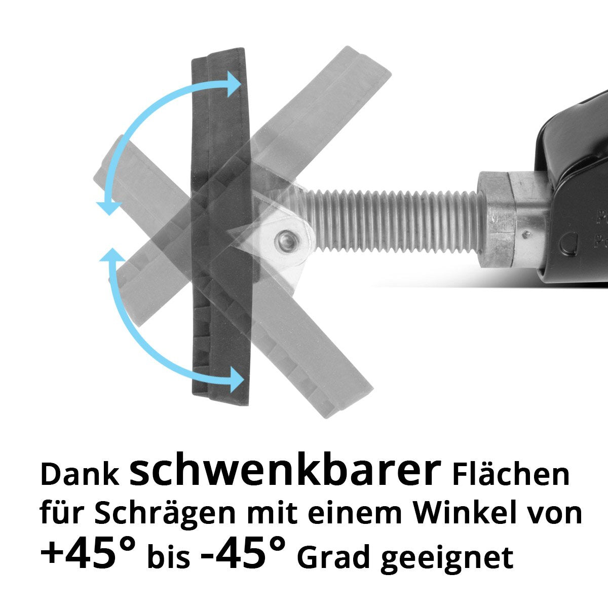 STAHLWERK assembly support | Building supports MH-115 ST set of 2 66-115 cm, 40 kg load capacity, robust door tensioner | Telescopic support | tension support