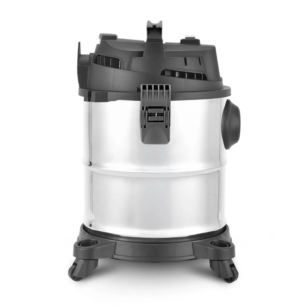 Aspiraliquidi STAHLWERK VCL-1200 ST | Aspirapolvere da officina da 1200 W con contenitore in metallo da 20 l | Funzione scuoti-polvere e soffiaggio | Aspiratore industriale compatto per officine, garage e cantieri