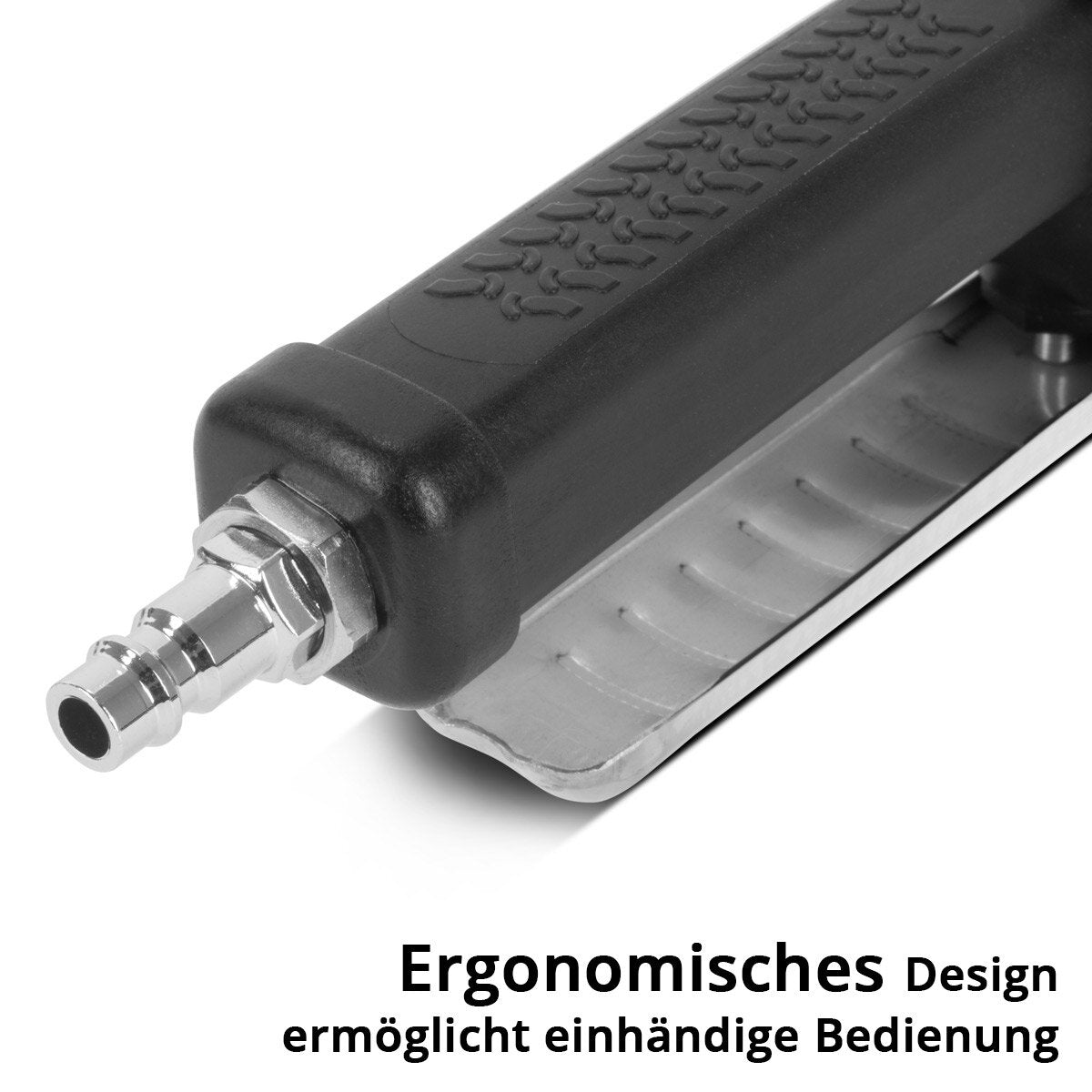 STAHLWERK Digitale Druckluft-Reifenfüllpistole DRP-18 ST | Druckluft Reifenfüller mit digitalem Manometer | Digital Reifendruckprüfer für PKW, LKW, Motorrad, Fahrrad | Messbereich 0-18 Bar / 0-255 PSI