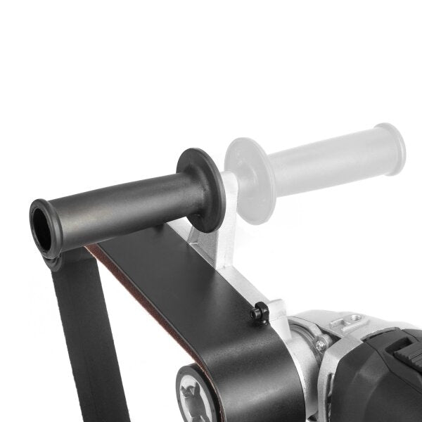 Lijadora de cinta para tubos STAHLWERK RS-1300 ST con 1.300 W y 1.100 - 3.200 rpm para cintas de lijado de 760 mm | Lijadora para tubos | Rectificadora | Molinillo | Lijadora de banda para desbastar, pulir y desbarbar