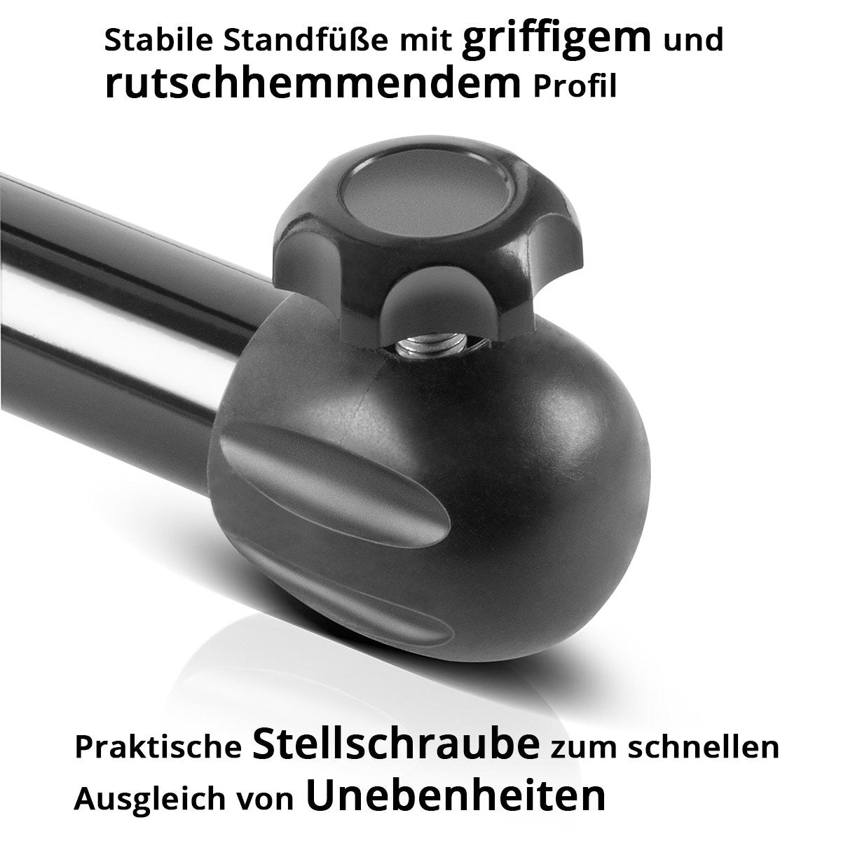 STAHLWERK Rollenbock RB-110 ST Arbeitsbock | Klappbock höhenverstellbar von 720 bis 1.100 mm mit 60 kg Tragkraft und Rollenauflage