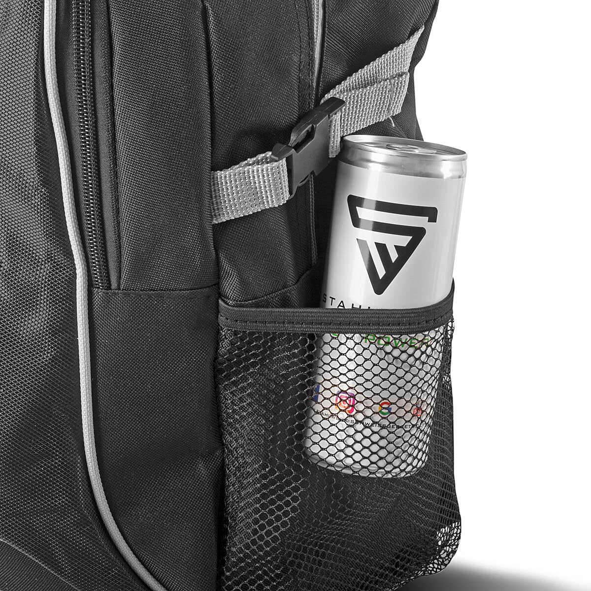 STAHLWERK Practical leisure backpack 27 liters, sports backpack made of robust and water-repellent ripstop polyester, daypack | Hand luggage | Travel backpack with two large compartments