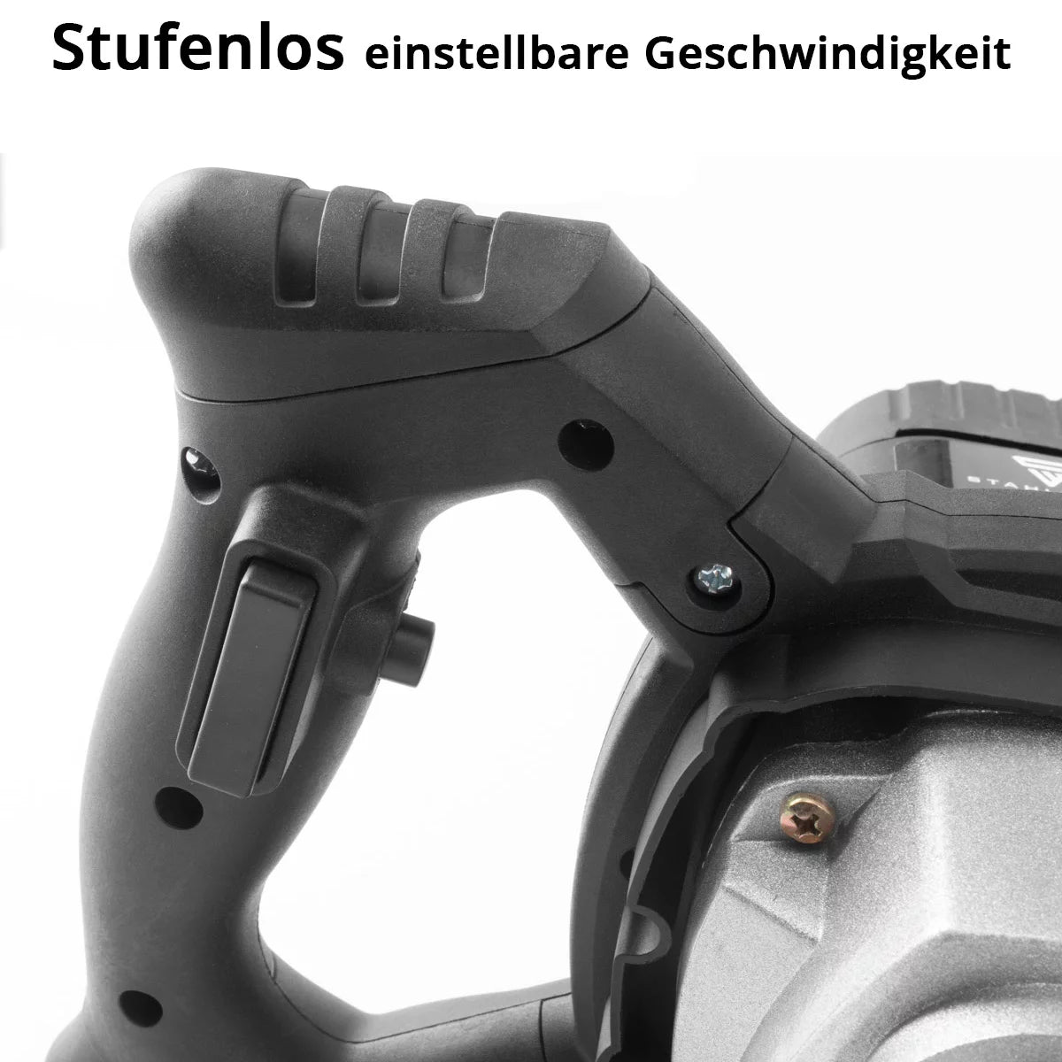 Agitateur STAHLWERK RW-1200 ST | 1 200 W et 850 tr/min | Agitateur à mortier électrique avec fouet supplémentaire 120 x 600 mm | Contrôle de vitesse et interrupteur de sécurité | Bétonnière | Agitateur de peinture | mélangeur de couleurs