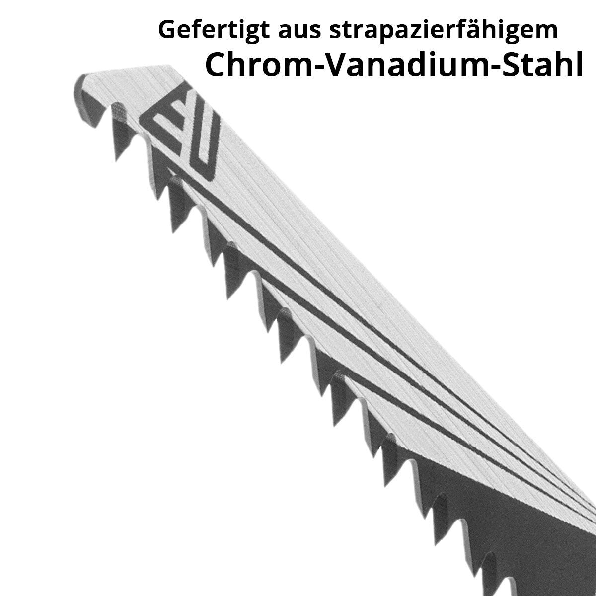 STAHLWERK wood saw blade set of 2 150 x 19 x 1.2 mm long life reciprocating saw blades | Reciprocating saw blades with 1/2 inch holder and 6 TPI for reciprocating saws | Reciprocating saws | Jigsaws