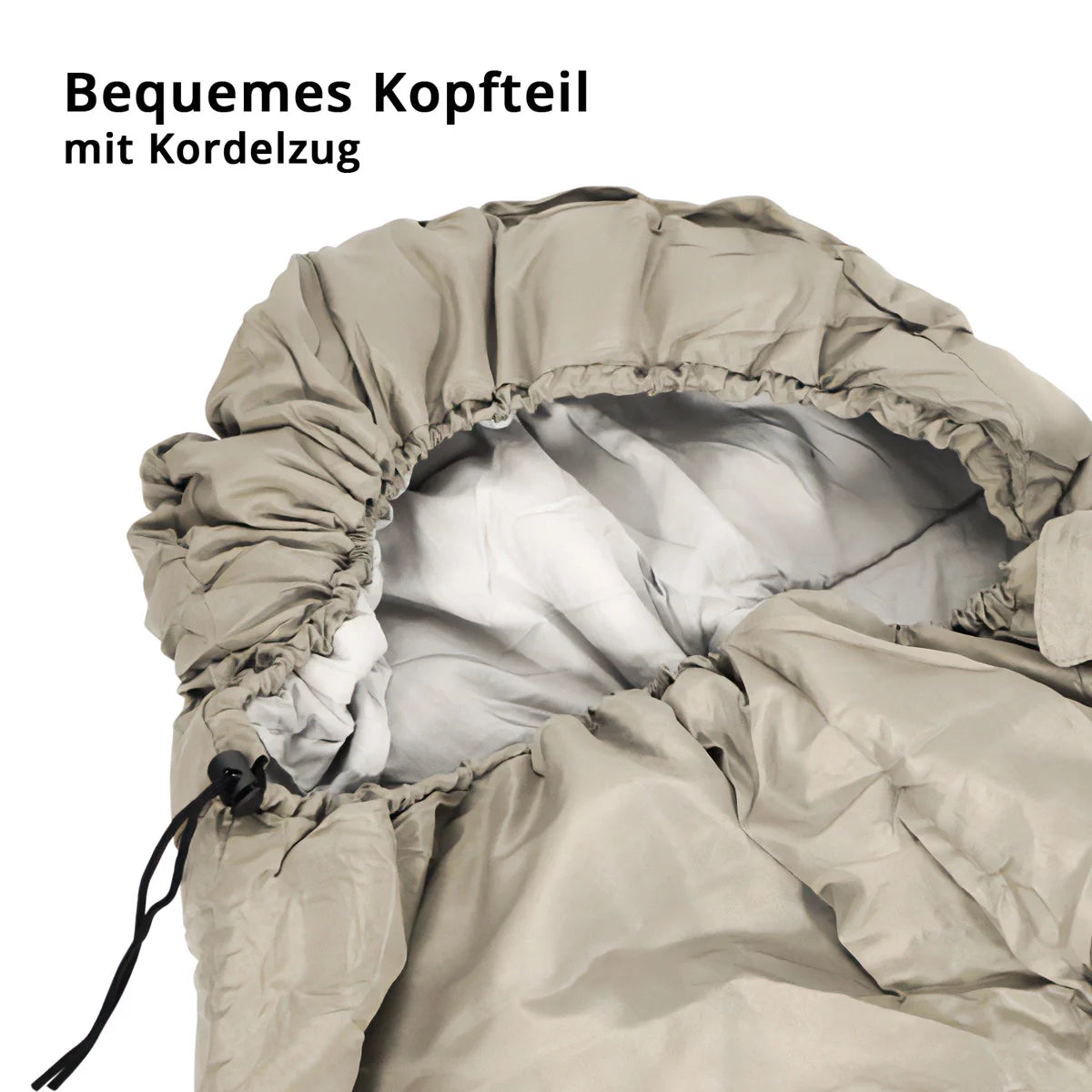 STAHLWERK sac de couchage SB-600 ST Sac de couchage d'extérieur léger jusqu'à 5°C | Remplissage 330g/m2 | Sac de couchage de camping | Sac de couchage momie | Sac de couchage de voyage | Sac de couchage trekking et randonnée