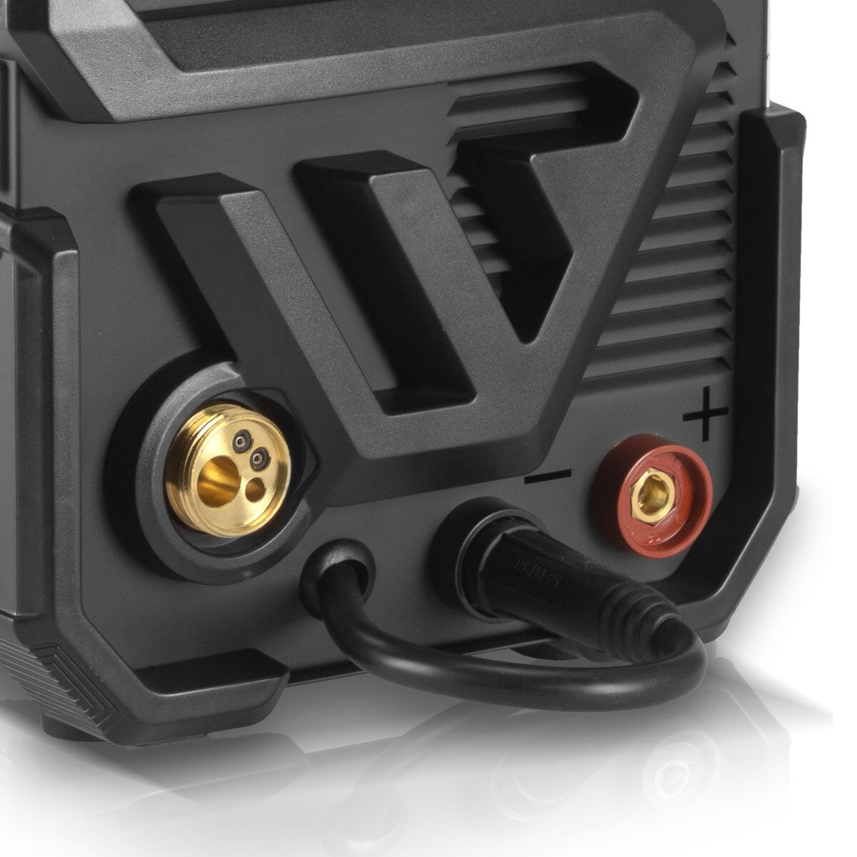Máquina de soldar STAHLWERK MIG MAG 135 ST IGBT / máquina de soldar con gas protector con alimentación de alambre sinérgica y 135 amperios reales / máquina de soldar combinada