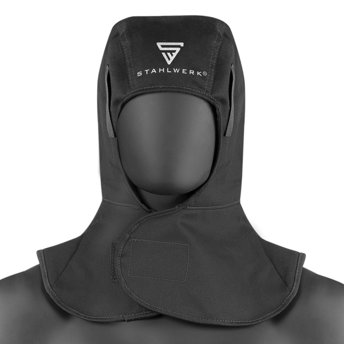 Cagoule de soudage STAHLWERK | Chapeau de soudeur | Casque de soudage | Capuchon de soudage | Masque de soudeur | Vêtements de protection ignifuges pour le soudage et le coupage plasma