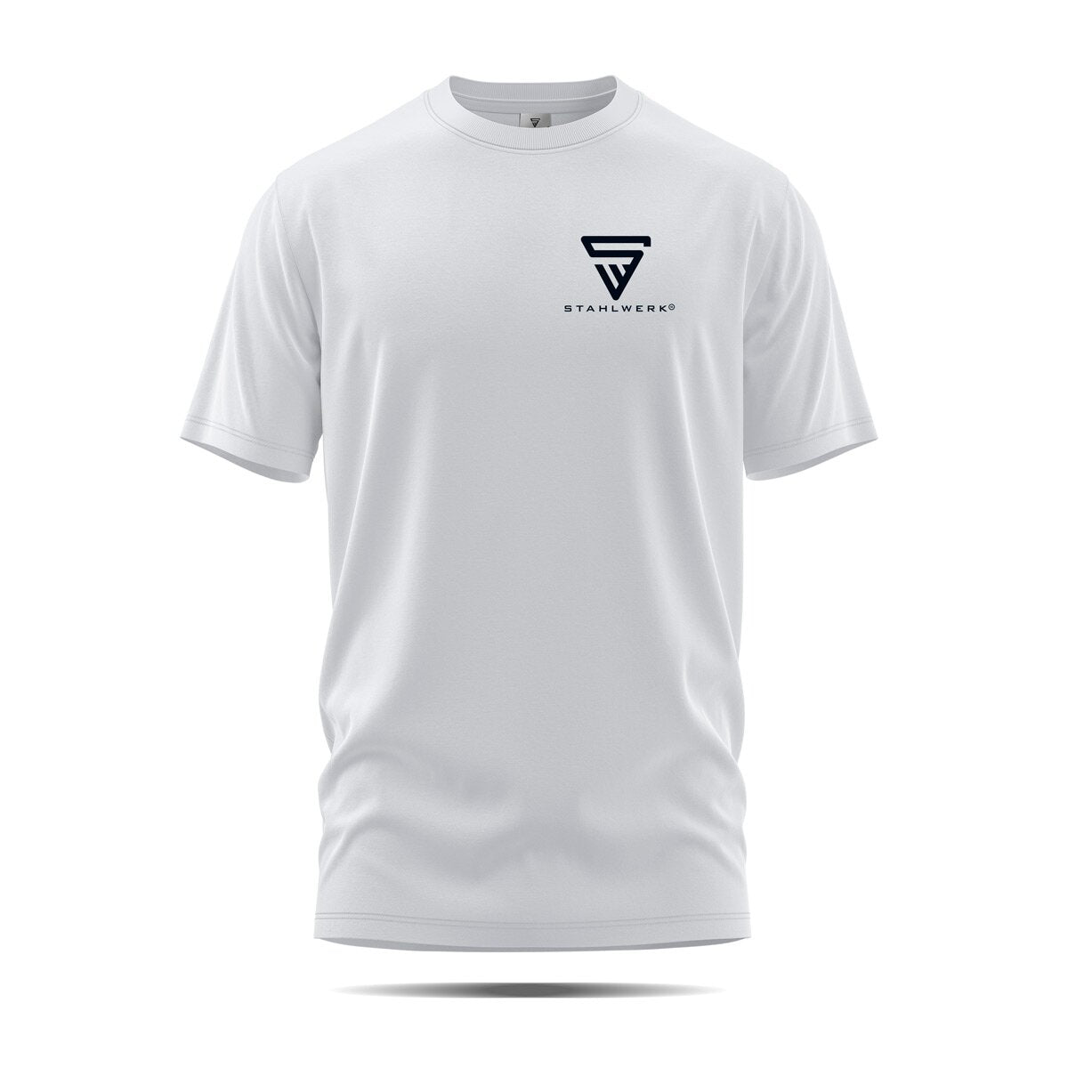 Camiseta STAHLWERK talla XXXL camisa de manga corta con logo estampado confeccionada en 100% algodón