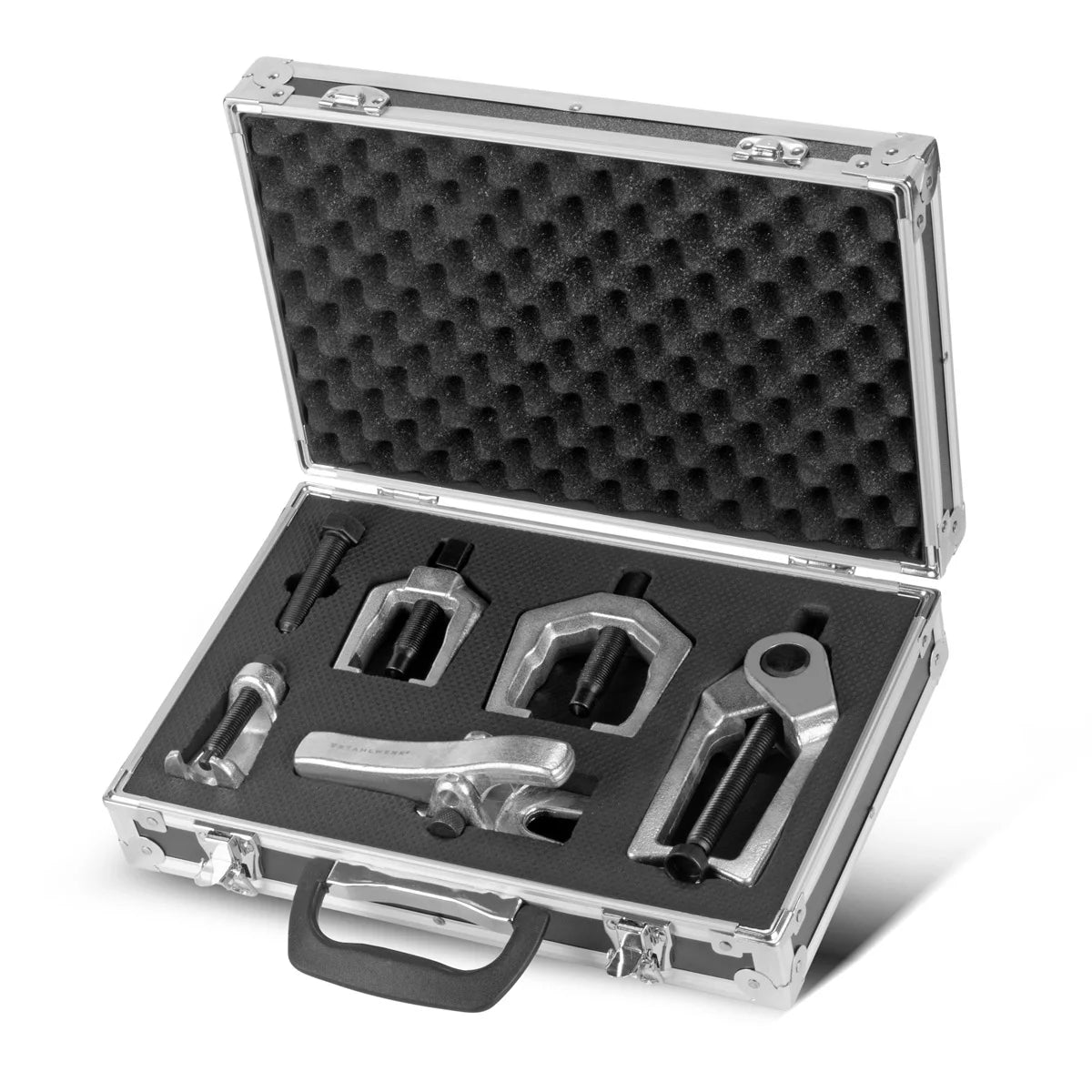 STAHLWERK Kit d'extracteur de rotule 5 pièces Extracteur de rotule | Extracteur de biellette de direction | Extracteur de goupilles de joint | Outil pour rotule | Outils spéciaux automobiles