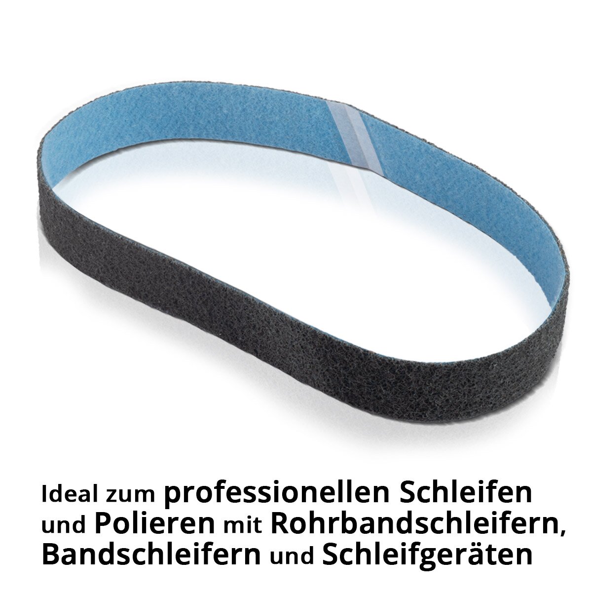 STAHLWERK abrasive fleece fine grain 40 x 760 mm sanding belt | Non-woven tapes | Polishing fleece | Universal sanding belts | Abrasives for pipe belt grinders, belt sanders and sanders