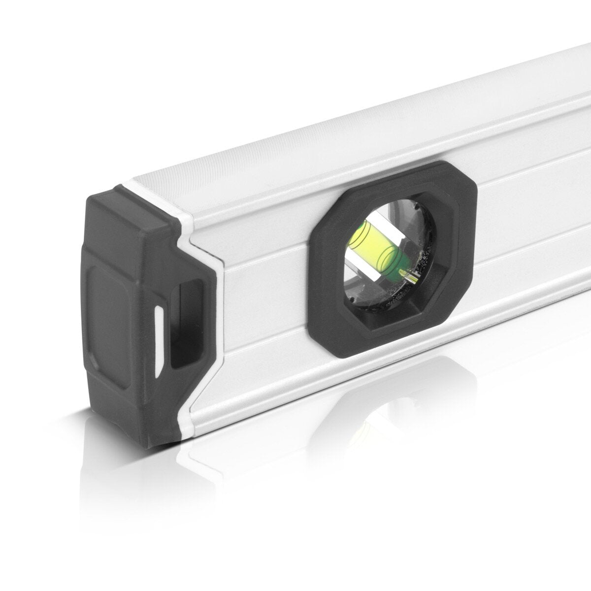 STAHLWERK Wasserwaage W-1000 ST aus Aluminium mit 1000 mm Länge magnetische Richtwaage | Magnet-Wasserwaage | Aluminium-Wasserwaage