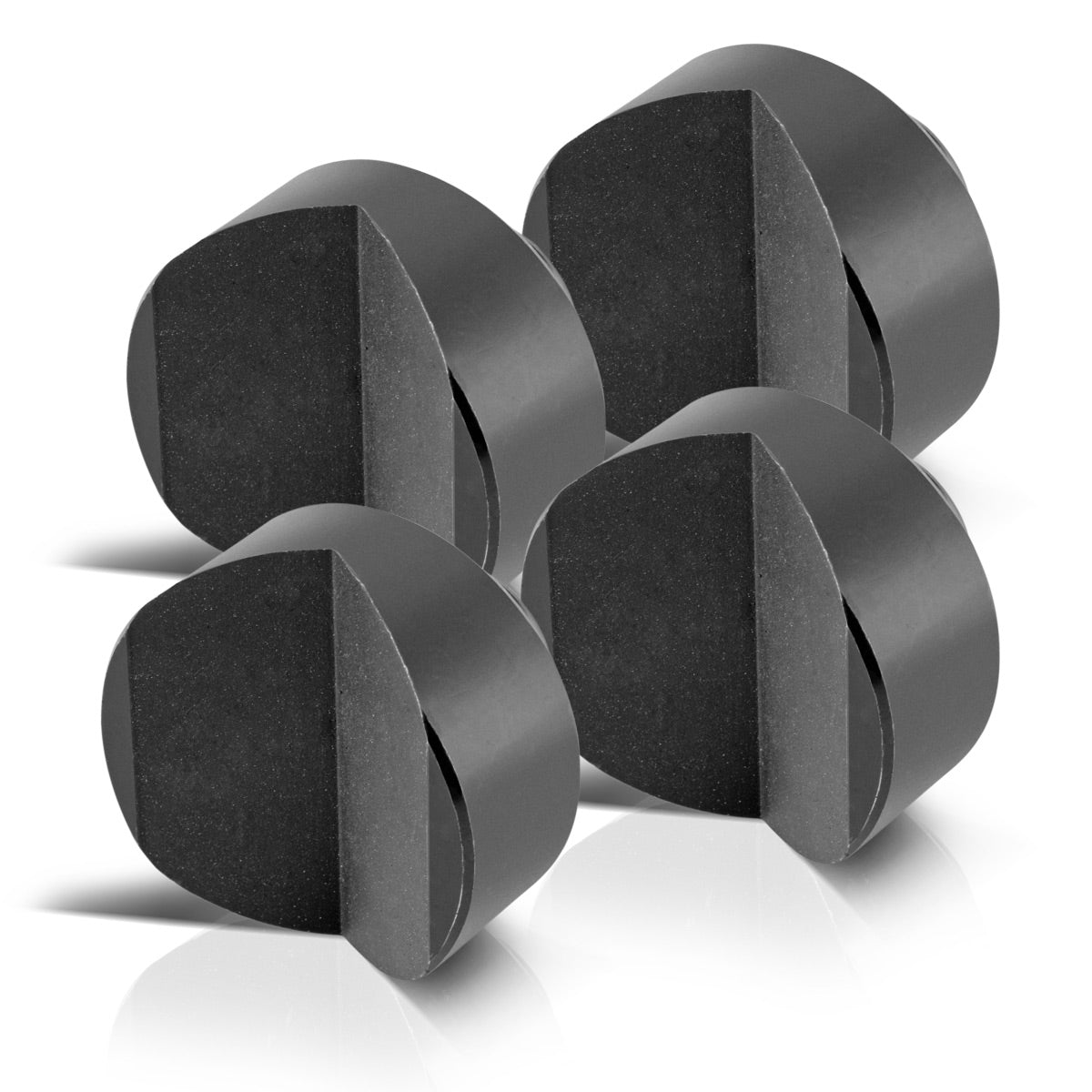 STAHLWERK Zentrierbolzen mit Zentrierprisma 44 x 10-20 mm für Schweißtische mit D 22 Lochsystem - Praktisches 4er Set