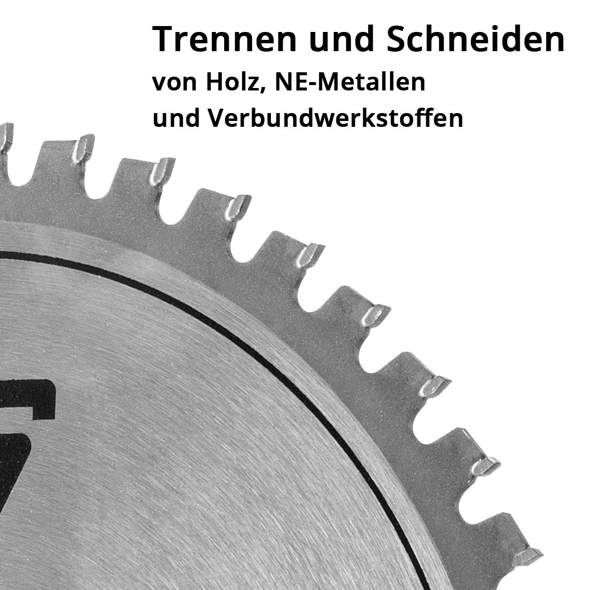 STAHLWERK universal saw blade 255 x 2.2 / 30 mm with 25.4 mm adapter ring, for CPM-255 ST cutting saw and comparable devices with appropriate holder, excellent cutting properties, wear-resistant and durable