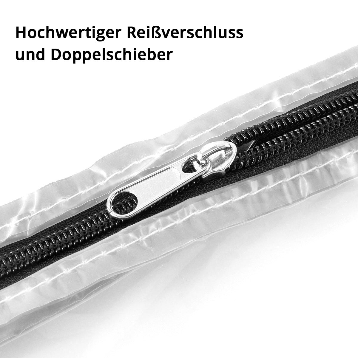STAHLWERK dust protection door U-shape dust door / dirt trap / dust curtain with integrated zipper