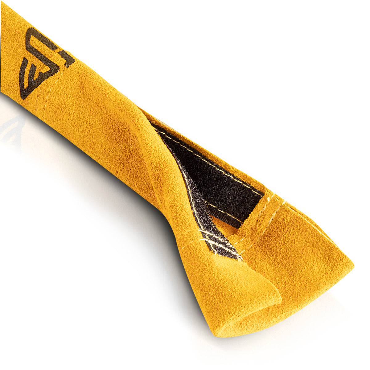 Funda protectora flexible STAHLWERK para paquetes de mangueras de cuero auténtico - 5 metros / resistente al calor y al fuego