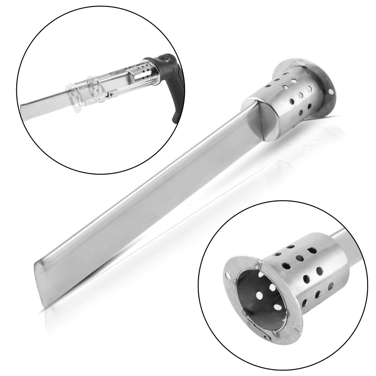 Cuchilla de repuesto STAHLWERK para cortador de poliestireno, poliestireno y plástico HLM-220 ST