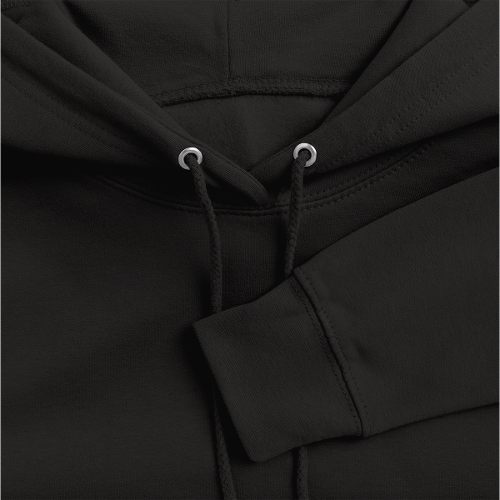 Sudadera con capucha / sudadera con capucha STAHLWERK-SCHWEIZ en negro con logo estampado - varias tallas