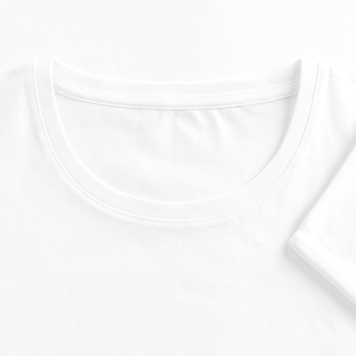 Camiseta orgánica premium para mujer de STAHLWERK-SCHWEIZ con logo estampado - 99% algodón / 1% elastano, blanco, varias tallas