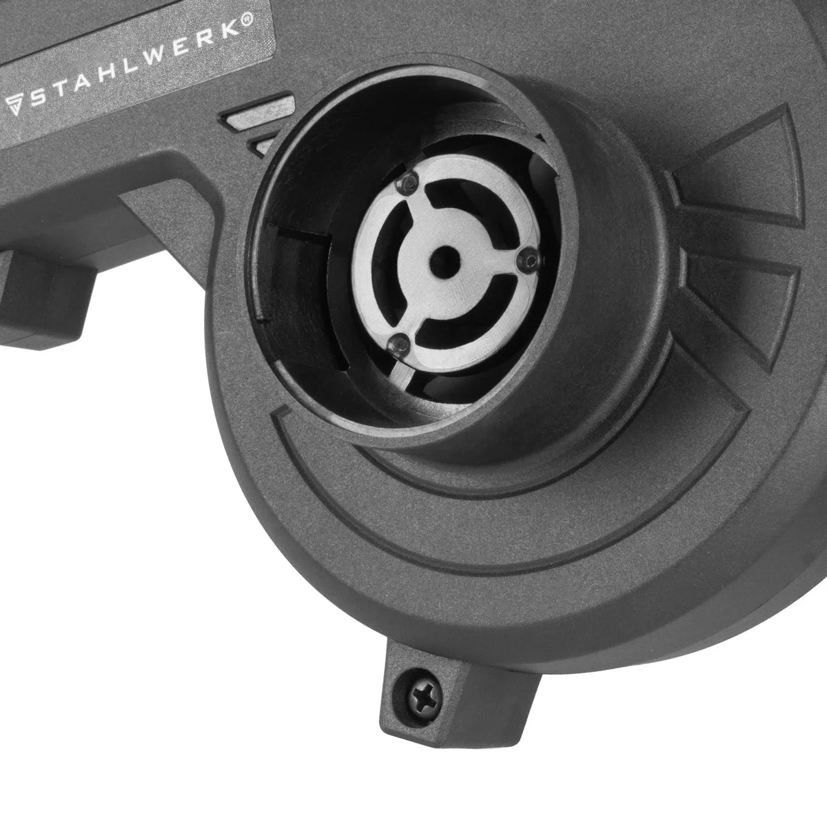 STAHLWERK mini-souffleur à batterie MAG-20 ST | Souffleur de feuilles sans fil 20 volts avec 2 Ah | Souffleur universel portable pour le nettoyage des jardins et des rues | Aspirateur à feuilles sans balais Souffleur compact 98 m/s | 0 - 18 000 tr/min
