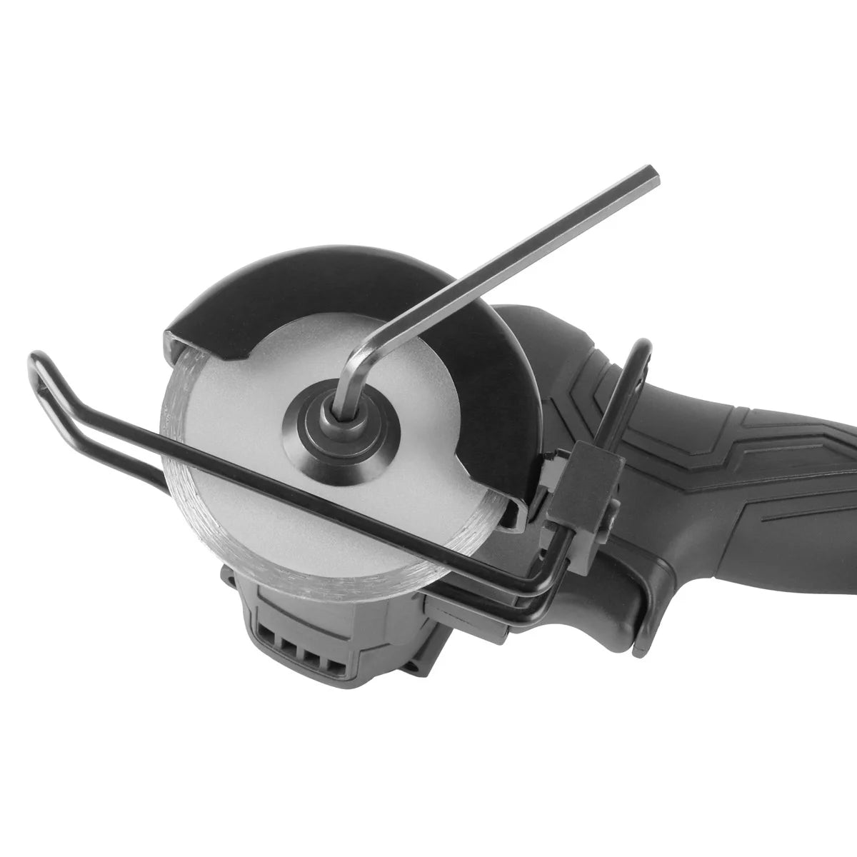 Mini amoladora angular inalámbrica STAHLWERK MAW-20 ST con batería de 2000 mAh | Amoladora angular manual para cortar metal, azulejos y madera | Minisierra eléctrica con tecnología sin escobillas.
