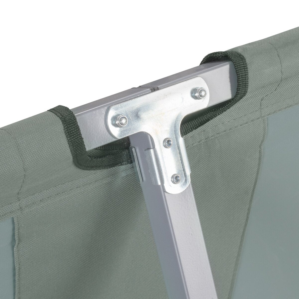 STAHLWERK tumbona de camping CL-190 ST cama plegable con capacidad de carga de 150 kg Cama de camping de 190 x 63 cm | cama plegable | cama plegable | Tumbona plegable | Cama de invitados | Tumbona plegable con bolsa de transporte.