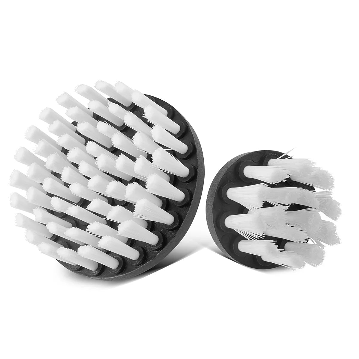 Juego de 10 accesorios para cepillos STAHLWERK para atornilladores y taladros inalámbricos, cepillos para limpiar, pulir y detallar con soporte para puntas estándar, incluye adaptador de extensión