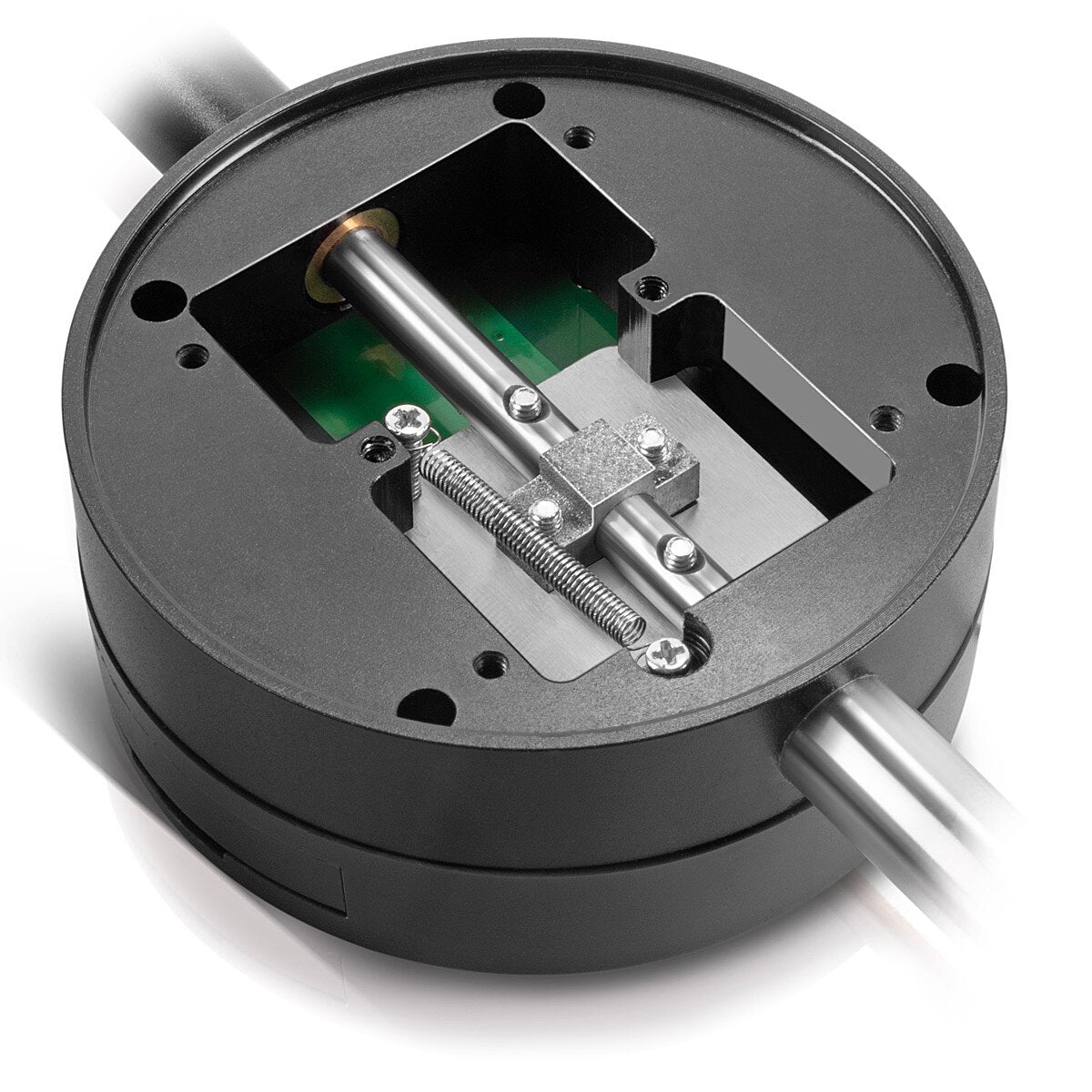 STAHLWERK digital dial indicator with 0-12.7 mm (0.5") measuring range, measuring probe for precision measurements in millimeters and inches