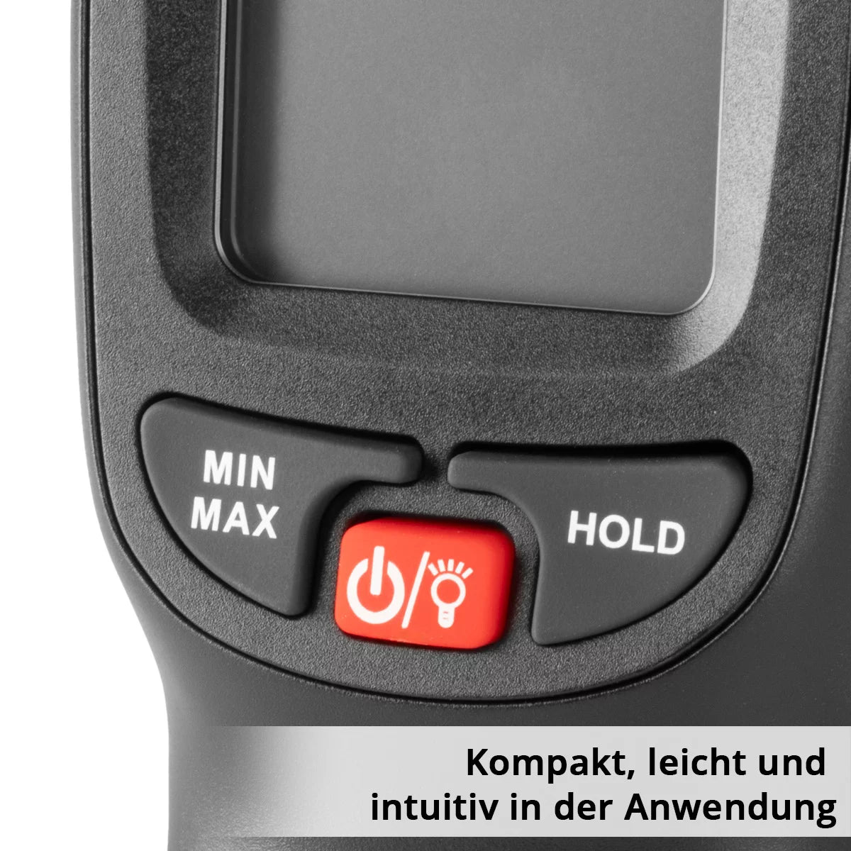 STAHLWERK Luftfeuchtigkeits- und Temperaturmessgerät | Präzises digitales Messgerät zur professionellen Bestimmung des Raumklimas | Ideal zur Kontrolle von Temperatur und Luftfeuchtigkeit