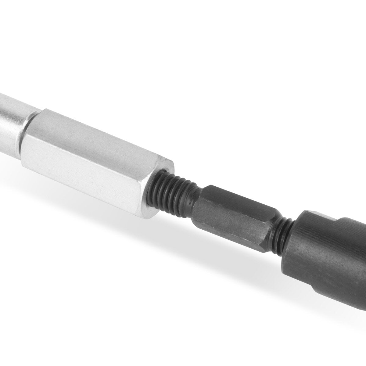 Juego de extractores de rodamientos inferiores de agujero ciego STAHLWERK con martillo deslizante, 3 adaptadores y 10 extractores de rodamientos. Herramienta especial de 16 piezas para quitar rodamientos inferiores.