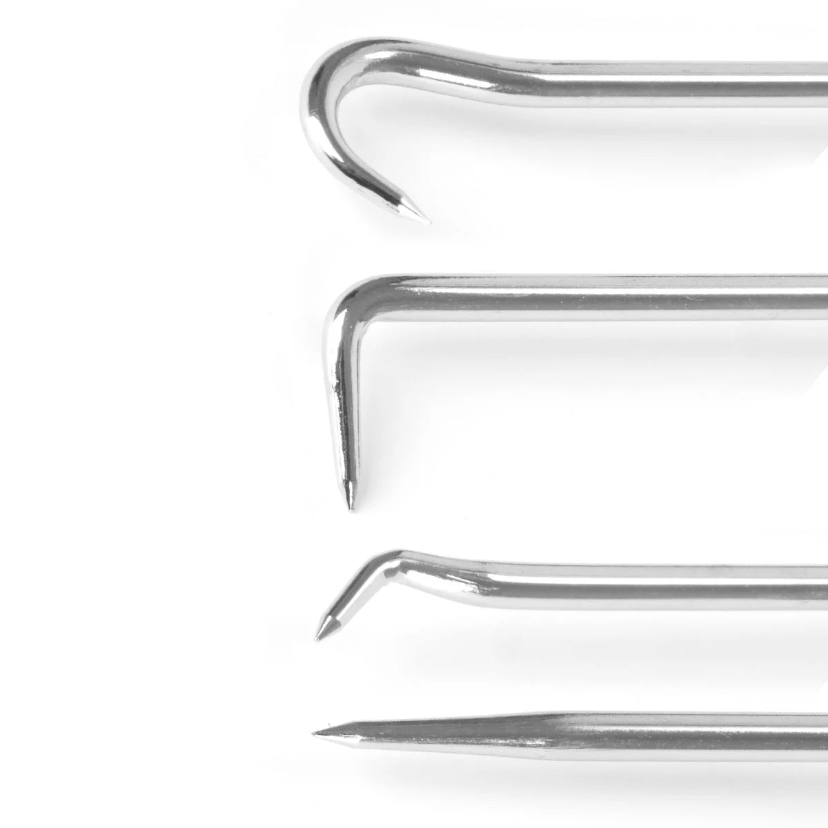 STAHLWERK hook tool set 8 pieces | Hook set | Needle hook | Sealing hook | Pick set | Precision hook | O-ring tool for removing and inserting seal rings