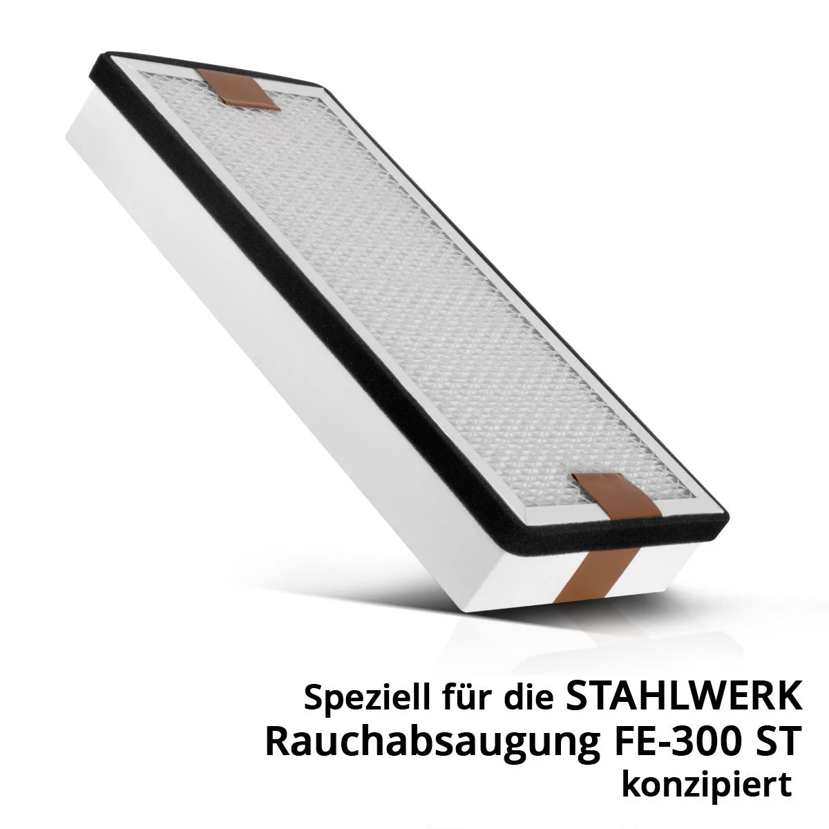 STAHLWERK Filtro HEPA medio para extracción de humos Filtro de repuesto FE-300 ST | Filtro de aire | Filtro de partículas para sistema de extracción | Absorbedor de humo | Salida de humos | Extracción de humos y soldaduras