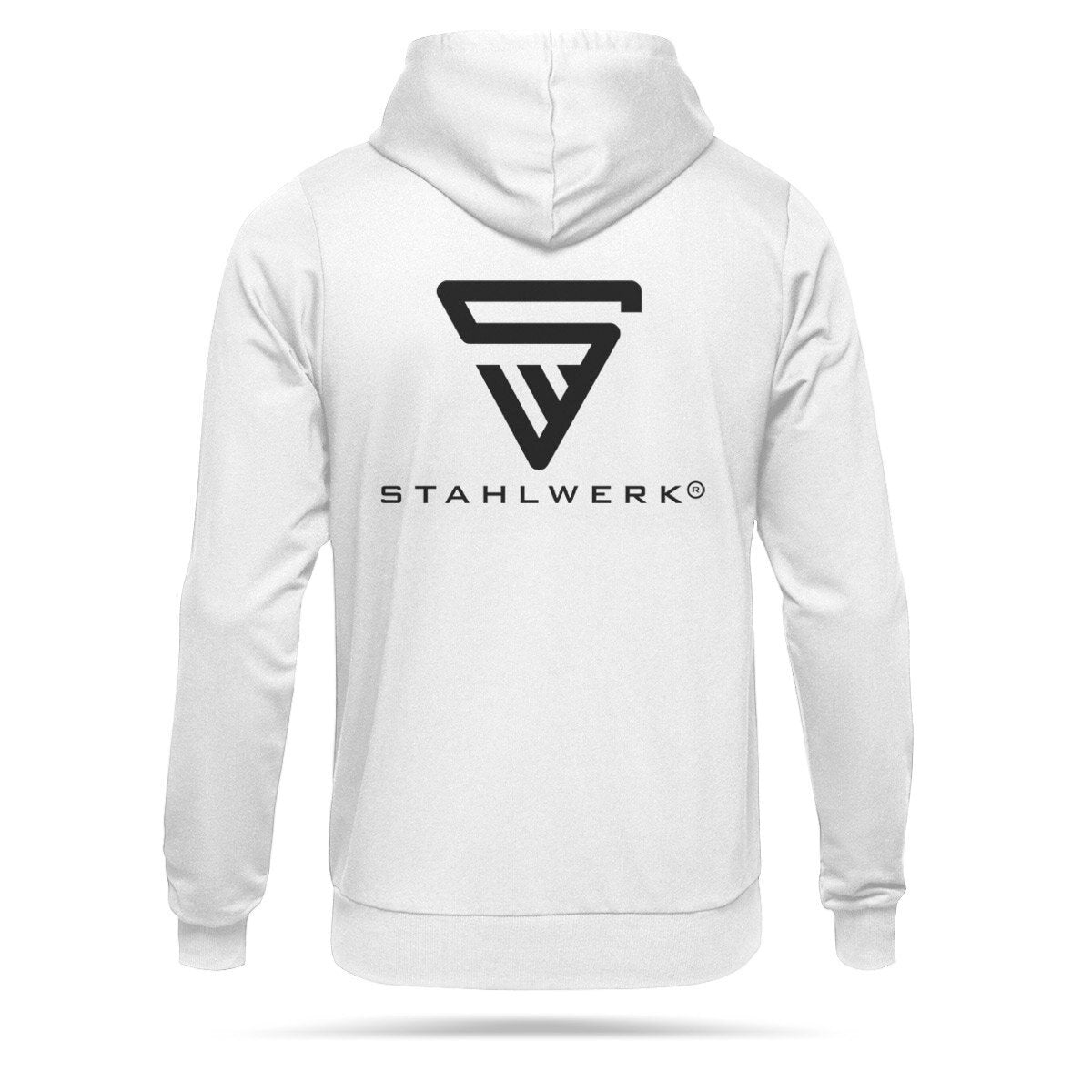 STAHLWERK Jogging Suit White Size L Tracksuit | joggers | Tracksuit | Sports suit | Sweatsuit | Fitness suit with hoodie and sweatpants