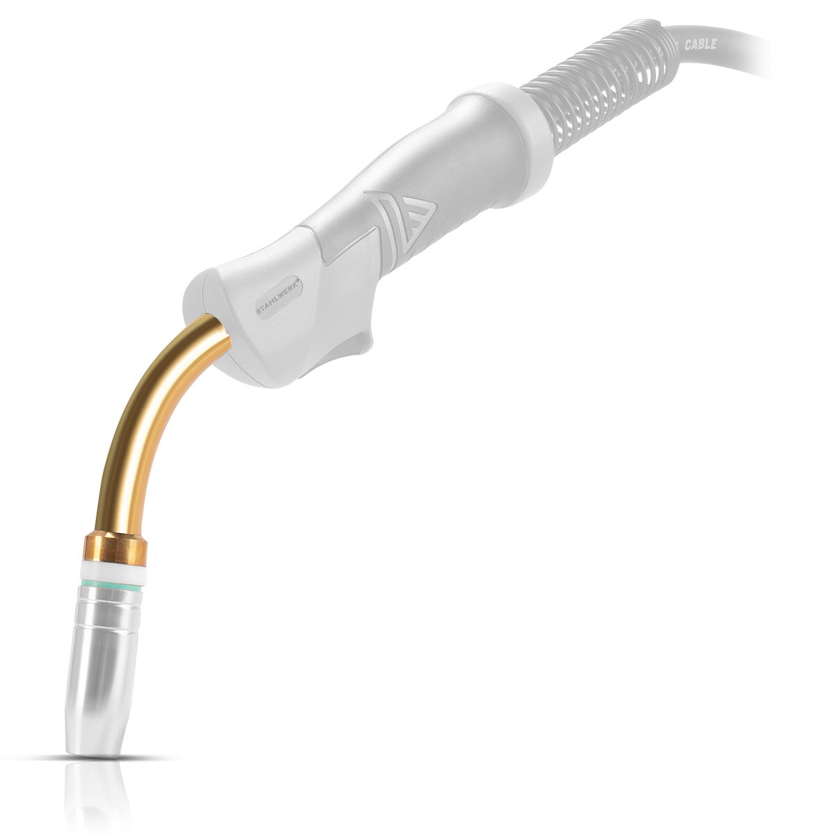 STAHLWERK MIG MAG torch neck AK25 | MB25 for MIG MAG welding torches | Hose package | Burner