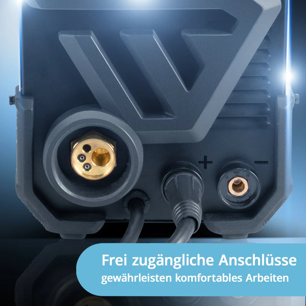 STAHLWERK MIG MAG 200 Puls Pro Schutzgas Schweißgerät Vollausstattung Vollsynergisches 5 in 1 Kombigerät mit echten 200 Ampere AK25/MB25 Alu-Verschleißteile-Set für Aluminium-Schweißen
