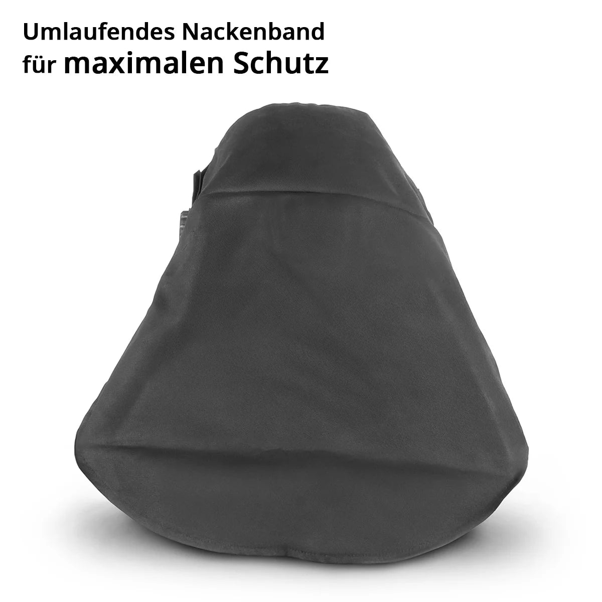 STAHLWERK Universal-UV-Nackenschutz für Schweißhelm MASTER | Flammhemmender Kopf- und Nackenschutz | Clip/Press-Fit Schweißhelm-Schutzabdeckung | Sehr leicht und flexibel