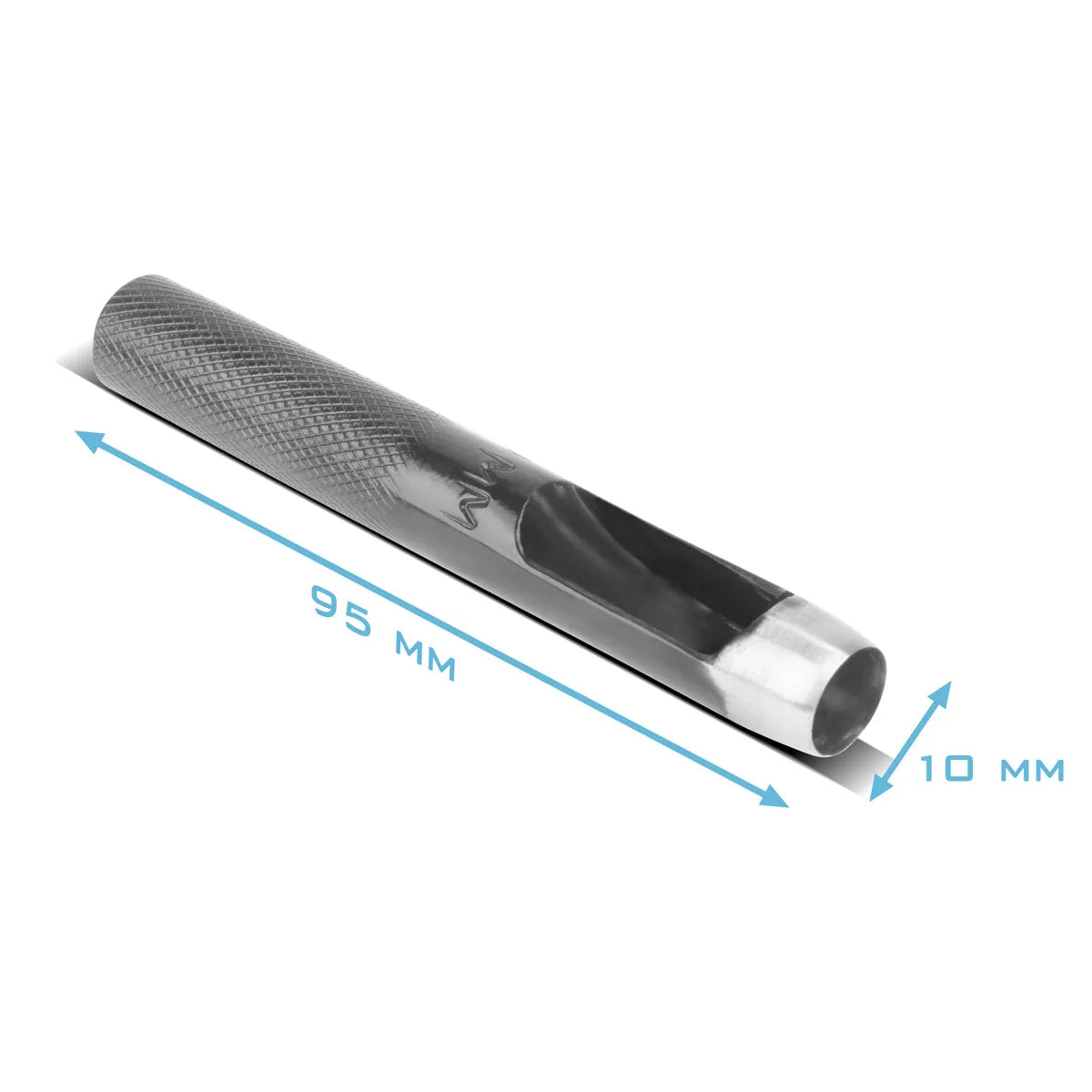 STAHLWERK Ösenzange Set 10 mm mit Lochstanze und 250 Ösen magnetische Profi-Ösenzange | Ösenpresse | Ösenstanze | Ösenwerkzeug aus gehärtetem Stahl