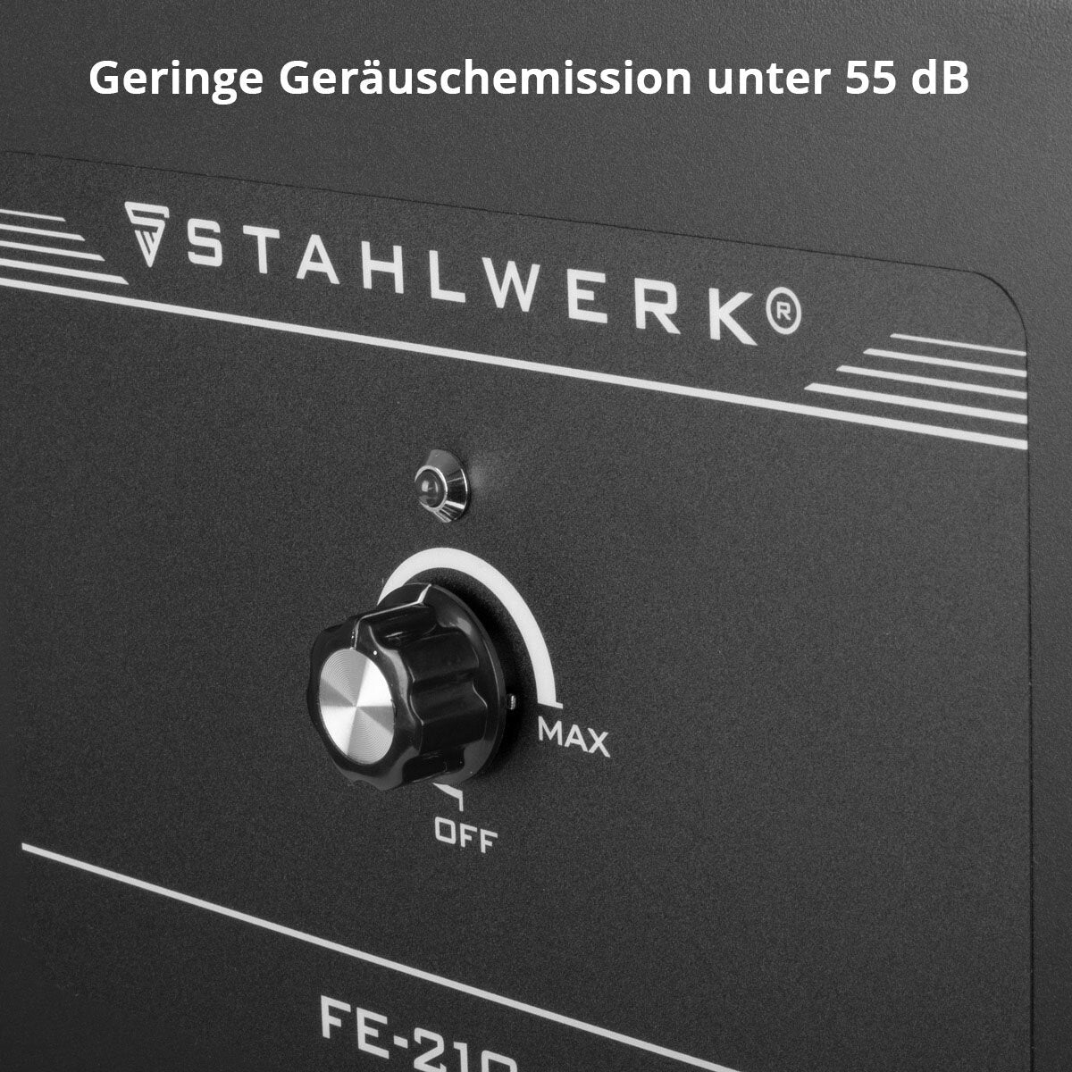 Désenfumage STAHLWERK FE-210 ST avec triple filtre et système d'aspiration 210 W | Absorbeur de fumée | Évent de fumée | Extraction des fumées de soudage et de brasage pour filtrer et extraire les fumées, les gaz et les vapeurs